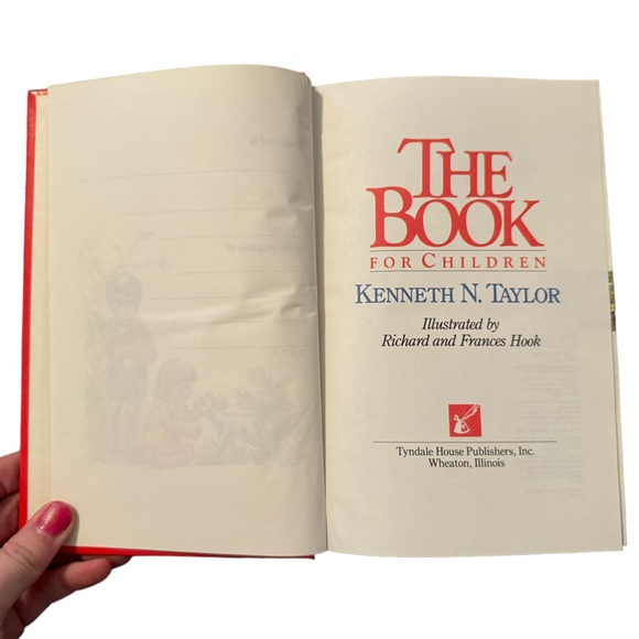 Retro/Vintage Book From 1985, “The Book For Children,” By Kenneth N. Taylor. - Picture 4 of 5